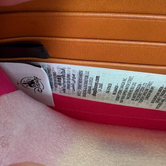 Dooney & Bourke Disney Vacation Blue Large Zippered Club Wristlet Wallet NWT - Picture 7 of 8